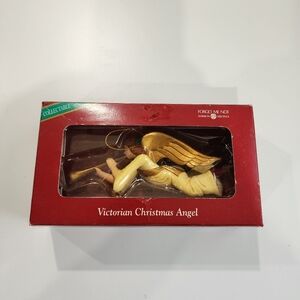 American Greetings Forget Me Not Victorian Christmas Angel Ornament